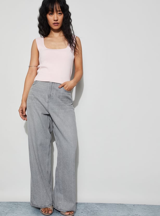 GINGER Knit Sleeveless Top