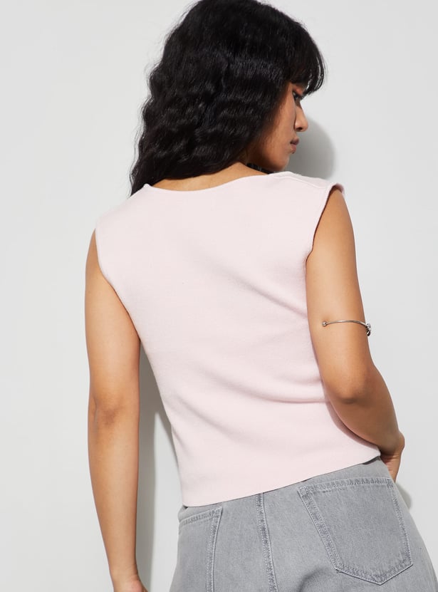 GINGER Knit Sleeveless Top