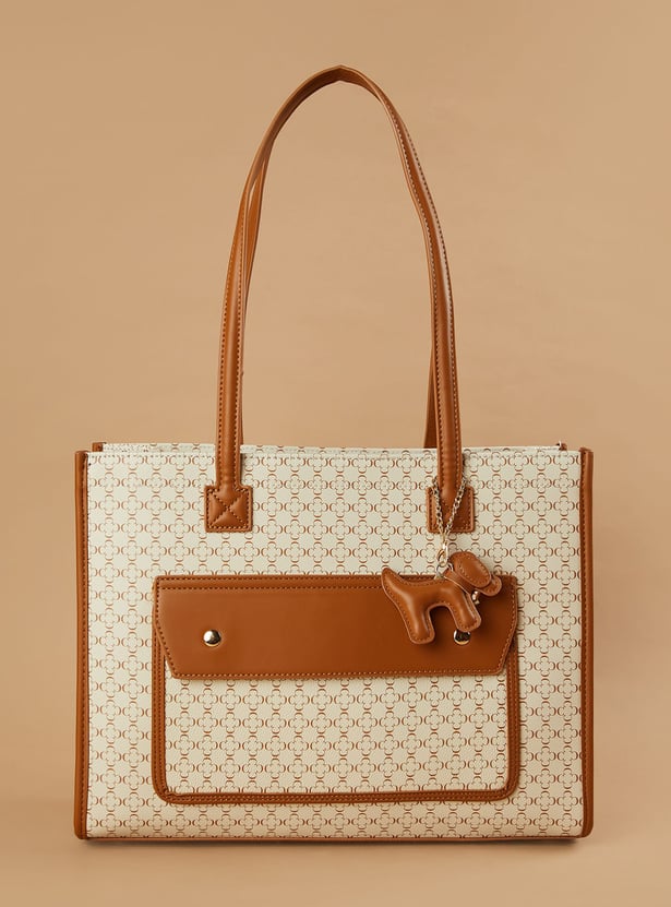 CODE Printed Shoulder Bag