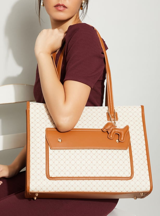 CODE Printed Shoulder Bag