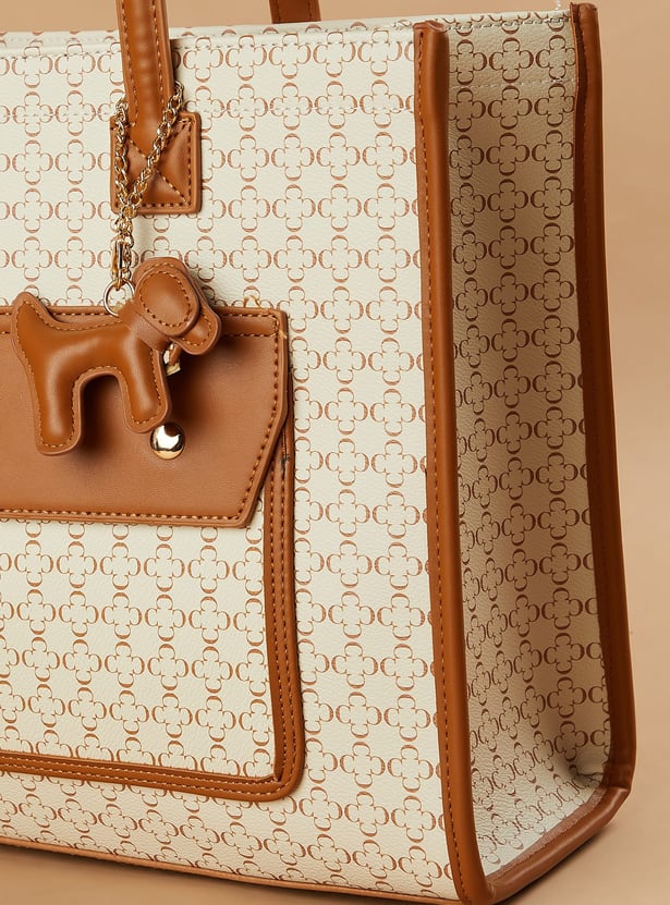 CODE Printed Shoulder Bag