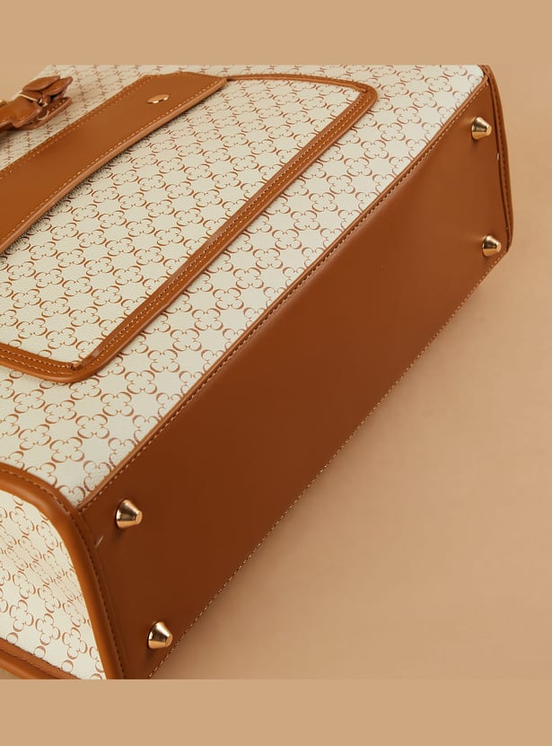 CODE Printed Shoulder Bag