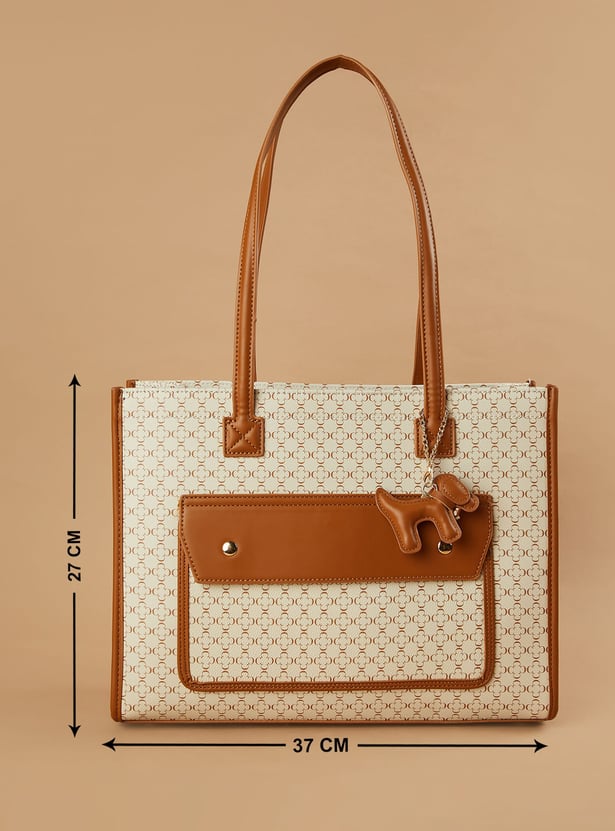 CODE Printed Shoulder Bag