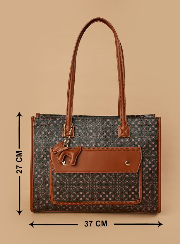CODE Printed Shoulder Bag