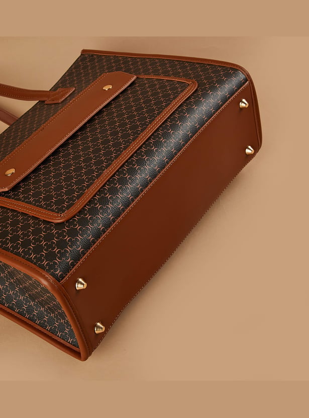 CODE Printed Shoulder Bag