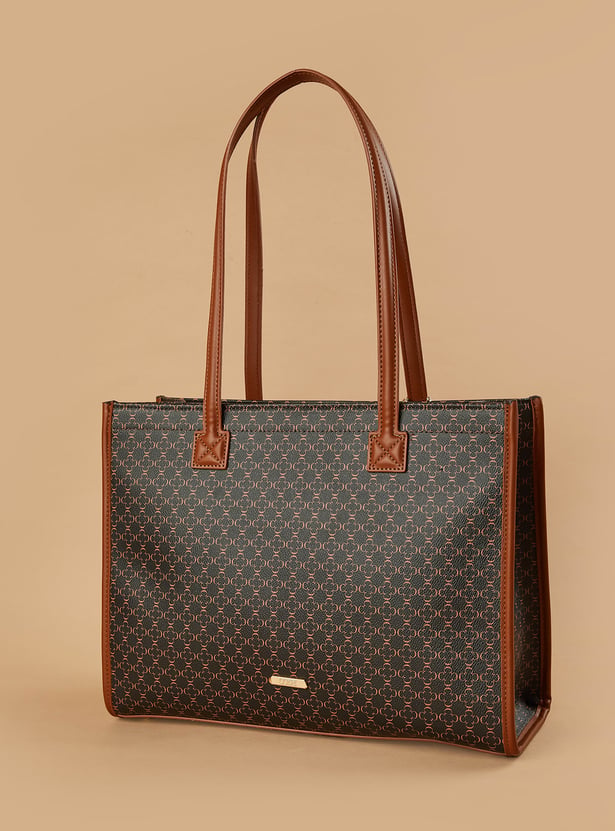 CODE Printed Shoulder Bag