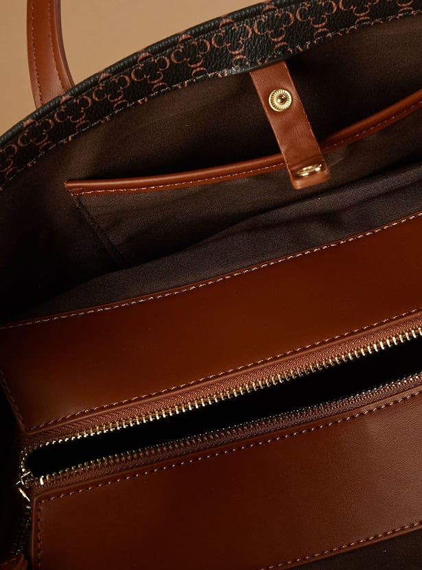 CODE Printed Shoulder Bag