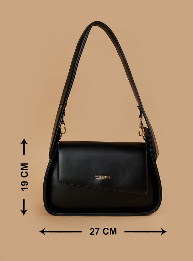 GINGER Solid Shoulder Bag