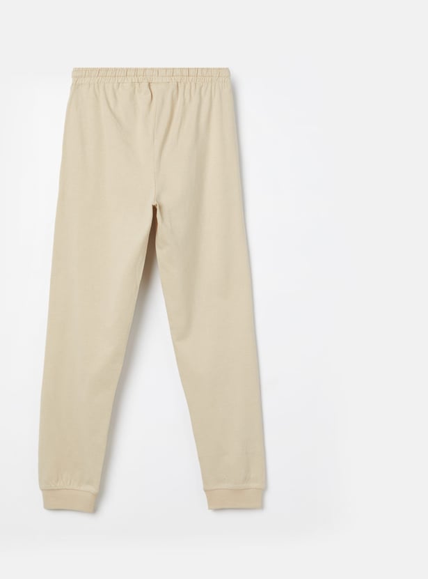 FAME FOREVER Boys Typographic Print Elasticated Joggers