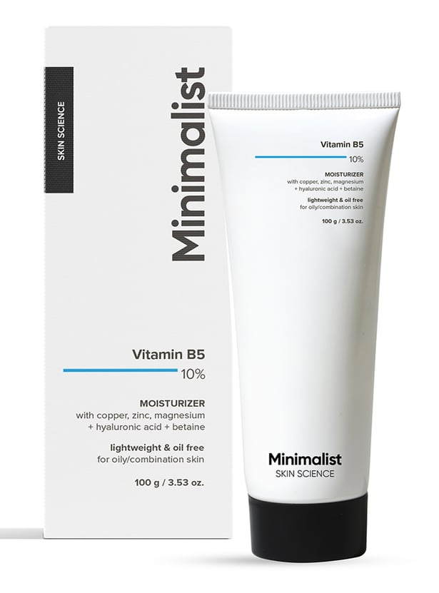 MINIMALIST Vitamin B5 Moisturiser- 100 g