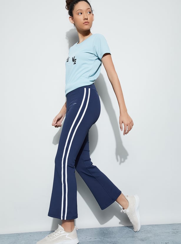 FAME FOREVER ACTIVE Striped Track Pants