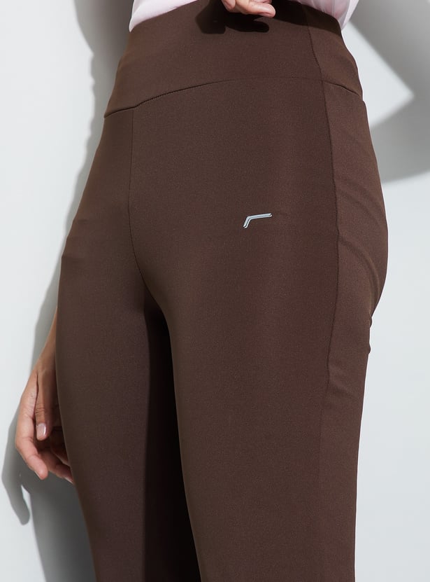 FAME FOREVER ACTIVE Elasticated Flared Trousers