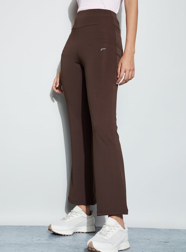 FAME FOREVER ACTIVE Elasticated Flared Trousers