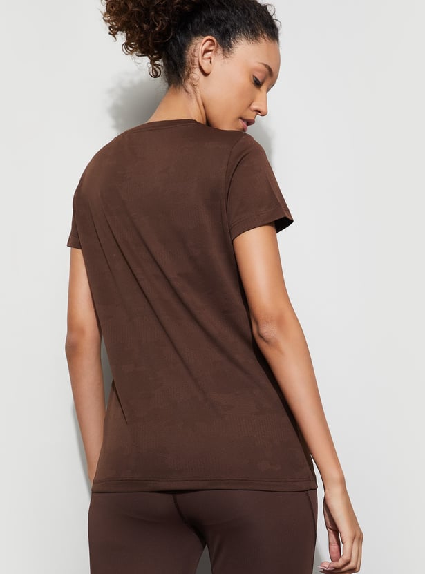 FAME FOREVER ACTIVE Textured T-shirt