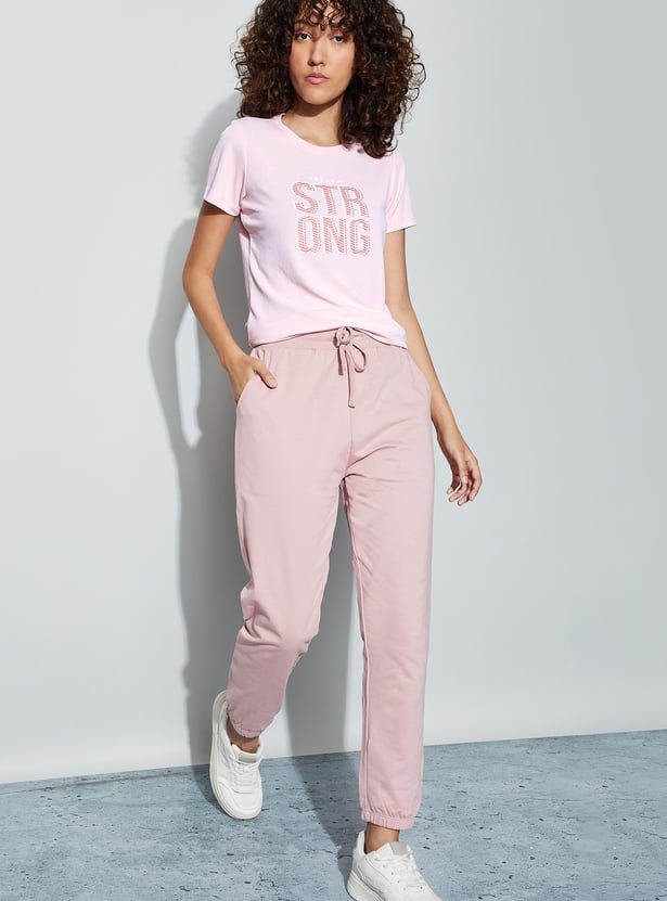 FAME FOREVER ACTIVE Graphic Print T-shirt