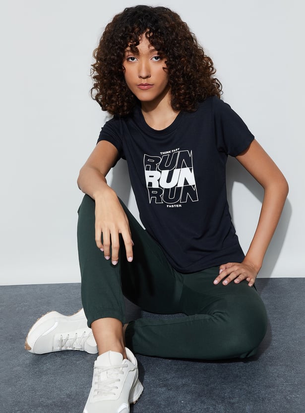 FAME FOREVER ACTIVE Printed T-shirt