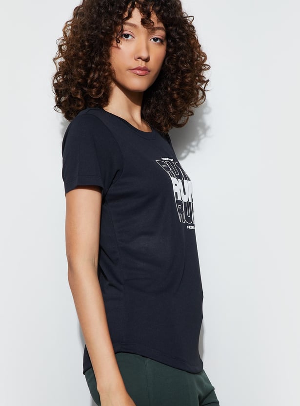 FAME FOREVER ACTIVE Printed T-shirt