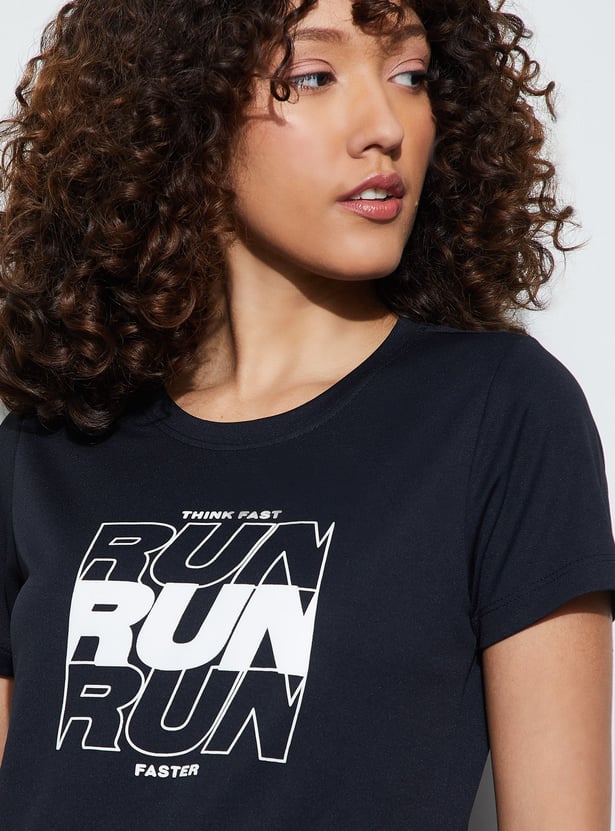 FAME FOREVER ACTIVE Printed T-shirt