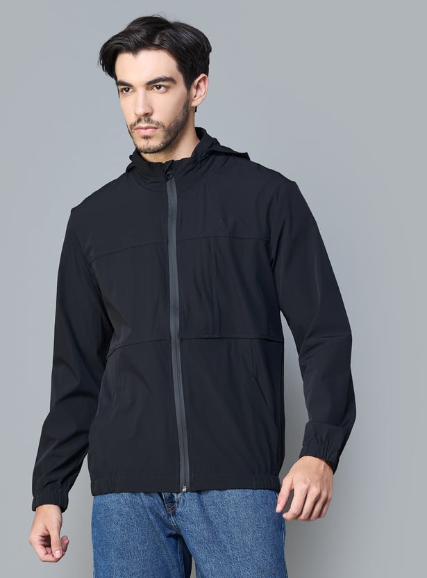 INDIAN TERRAIN Solid Windcheater Jacket