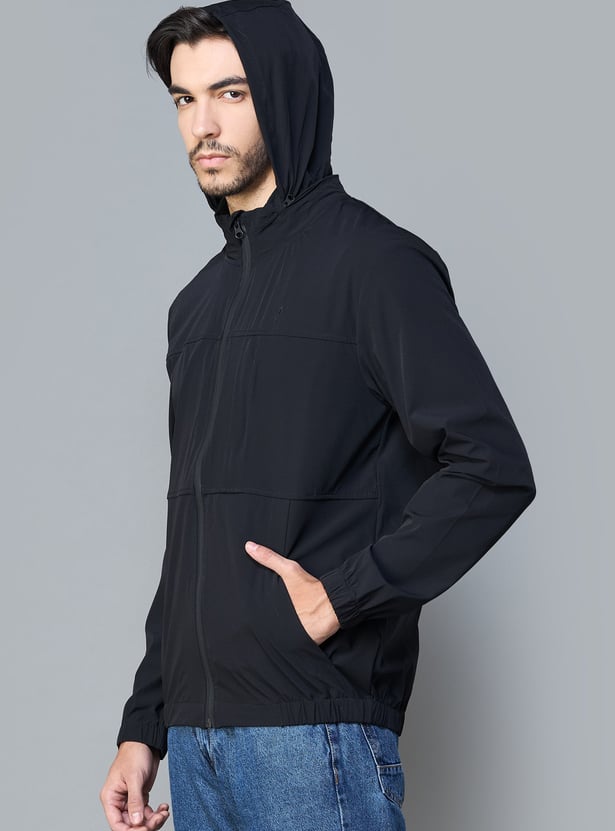 INDIAN TERRAIN Solid Windcheater Jacket