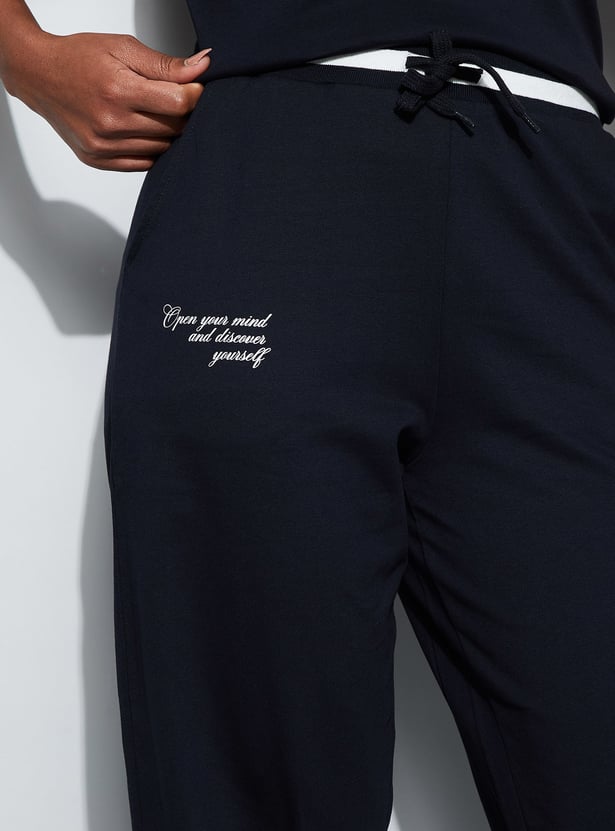 KAPPA Typographic Print Joggers