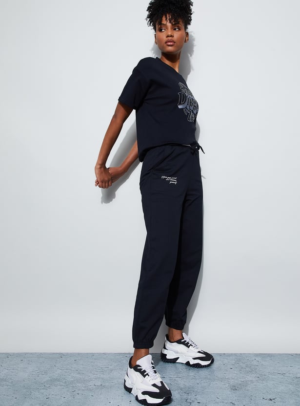 KAPPA Typographic Print Joggers
