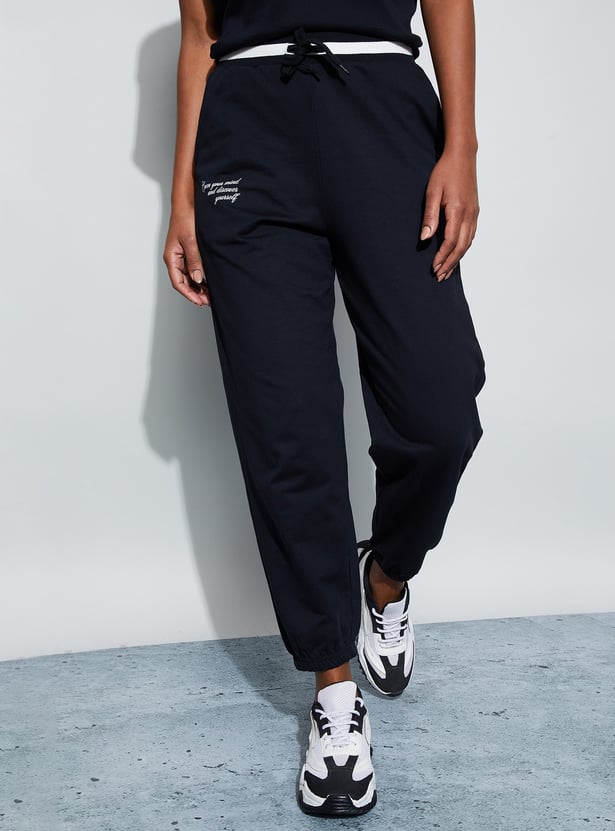 KAPPA Typographic Print Joggers