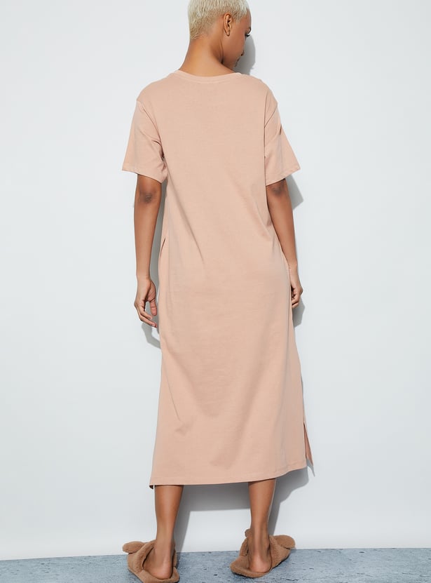 GINGER Printed Lounge Night Dress