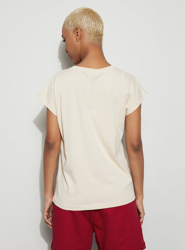 GINGER Printed Lounge T-shirt with Shorts