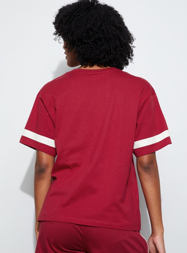 GINGER Typographic Print T-shirt