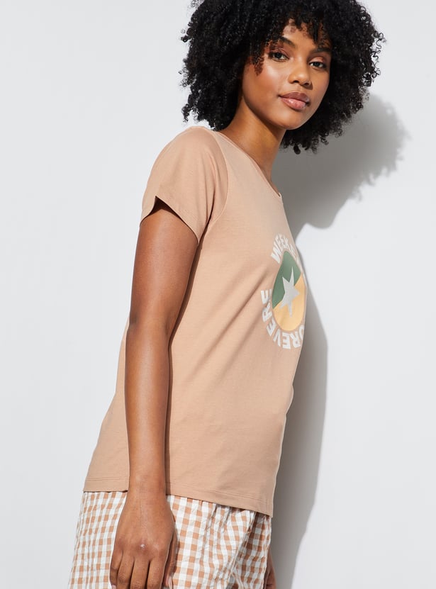 GINGER Printed Lounge T-shirt