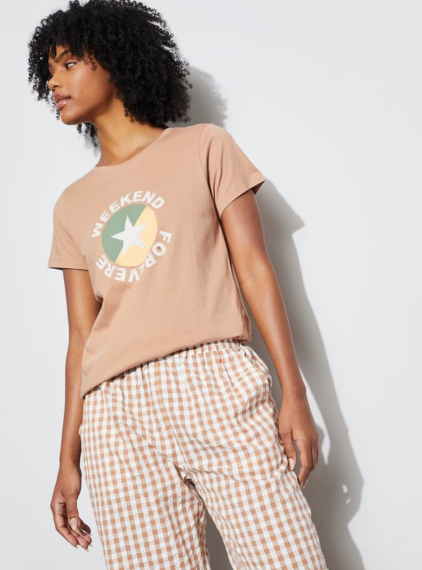 GINGER Printed Lounge T-shirt