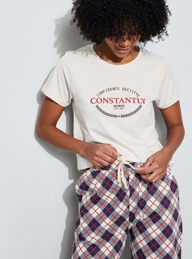 GINGER Printed Lounge T-shirt