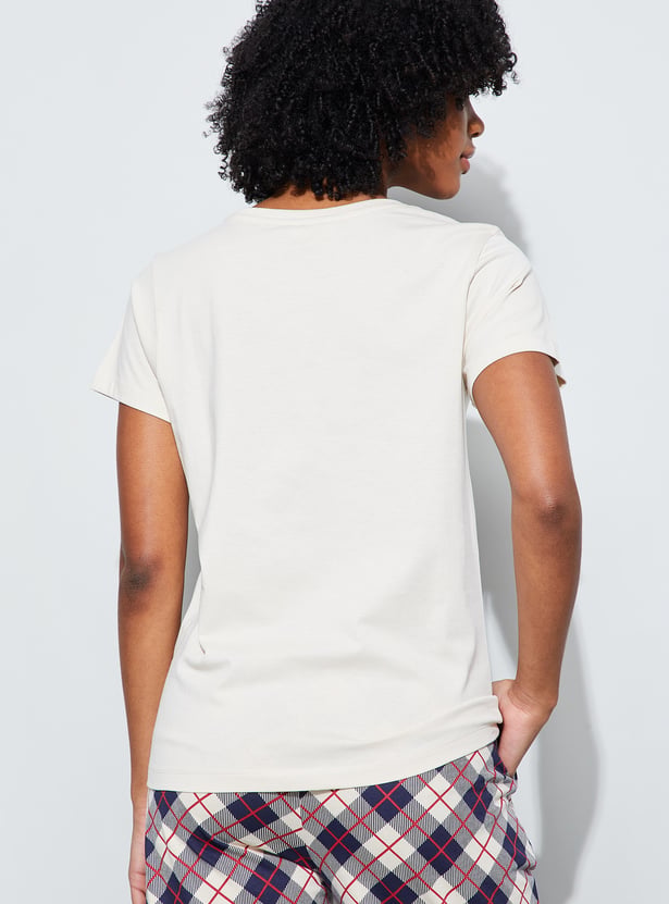 GINGER Printed Lounge T-shirt