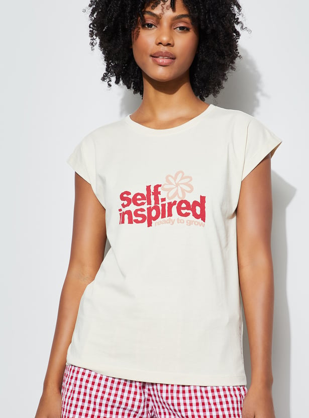 GINGER Printed Lounge T-shirt