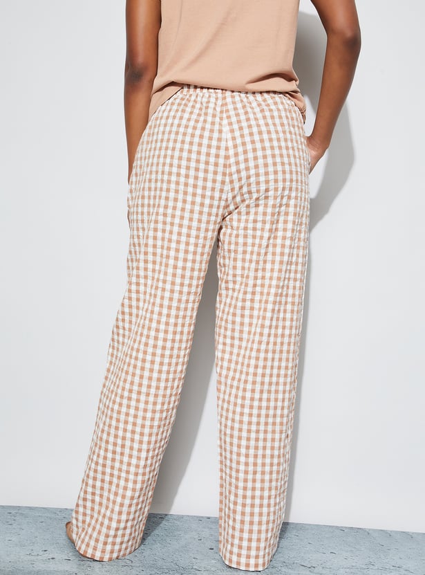 GINGER Gingham Checked Pyjamas