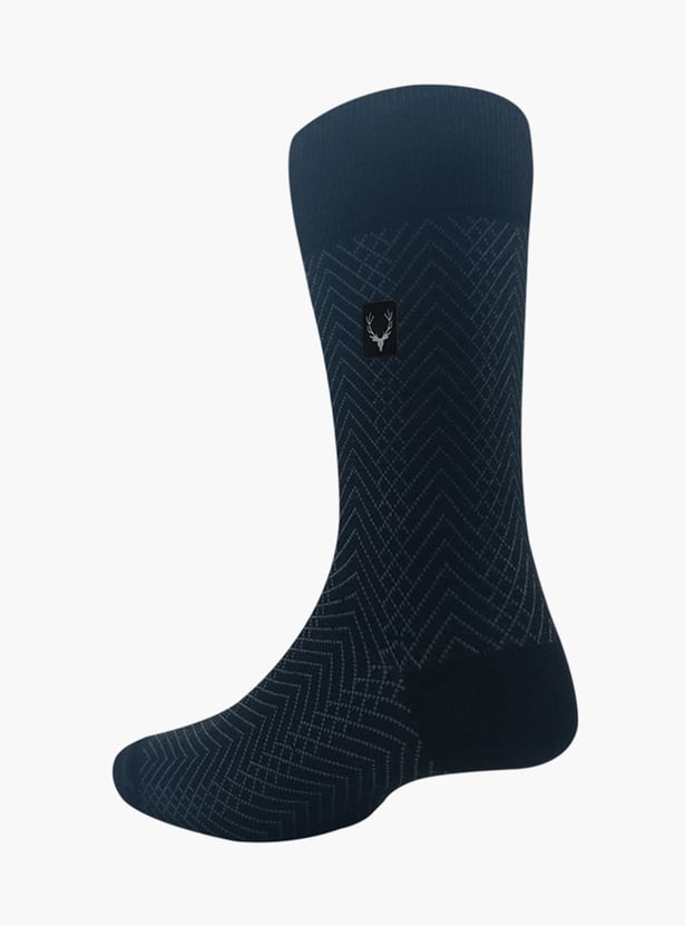 ALLEN SOLLY Patterned Calf Length Socks