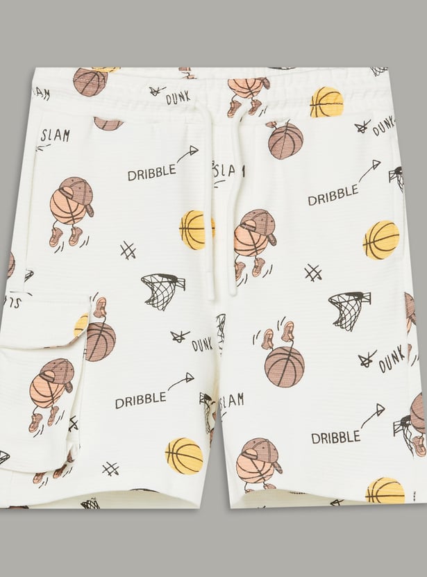 FAME FOREVER Boys Graphic Print Regular Shorts