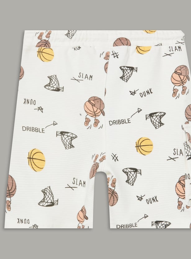 FAME FOREVER Boys Graphic Print Regular Shorts