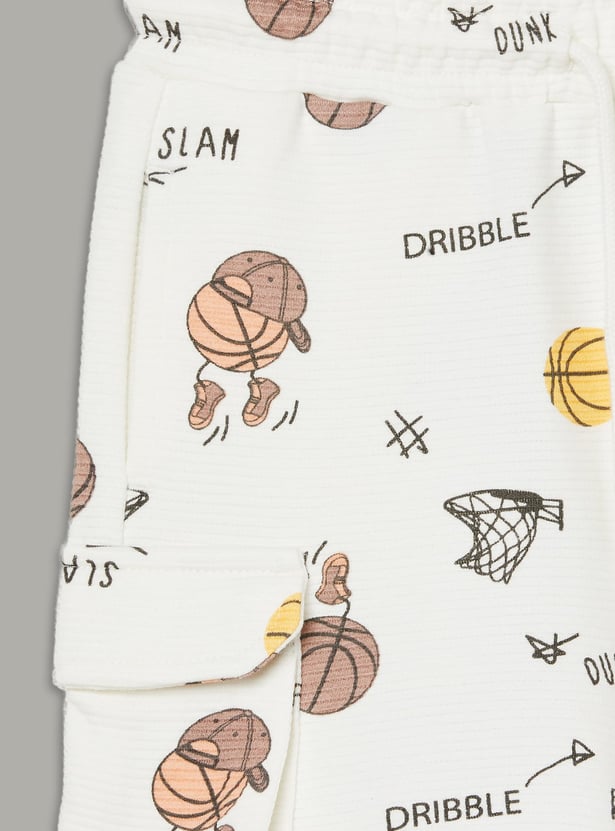 FAME FOREVER Boys Graphic Print Regular Shorts