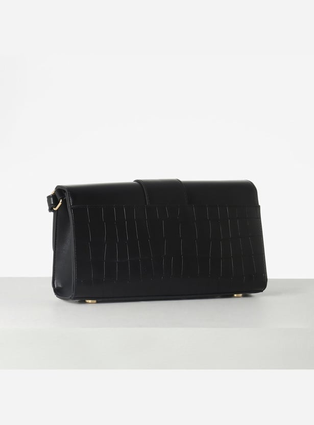 VAN HEUSEN Croc Embossed Shoulder Bag