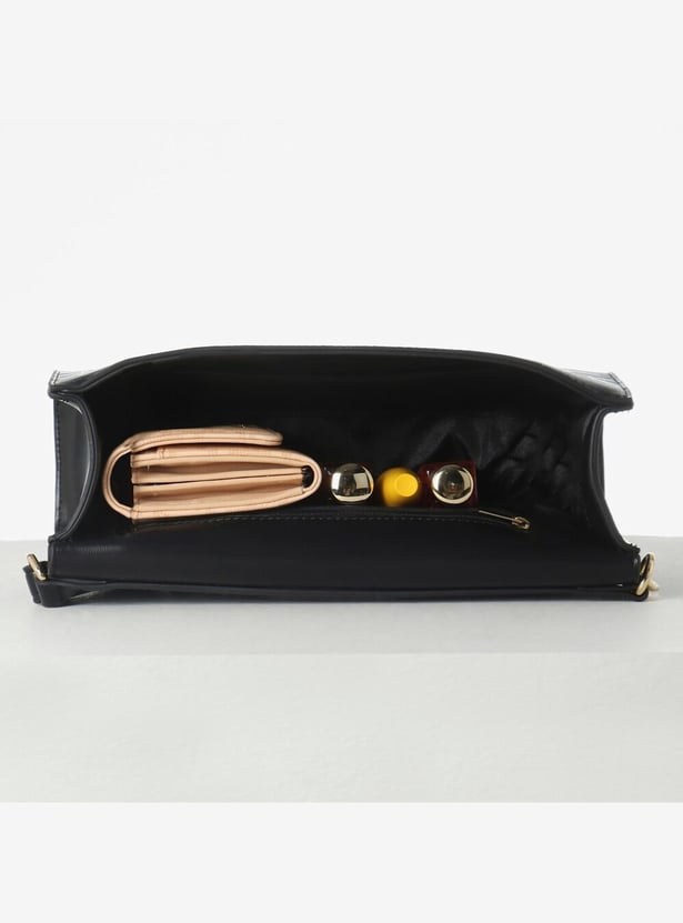 VAN HEUSEN Croc Embossed Shoulder Bag