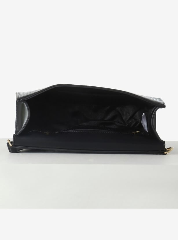 VAN HEUSEN Croc Embossed Shoulder Bag