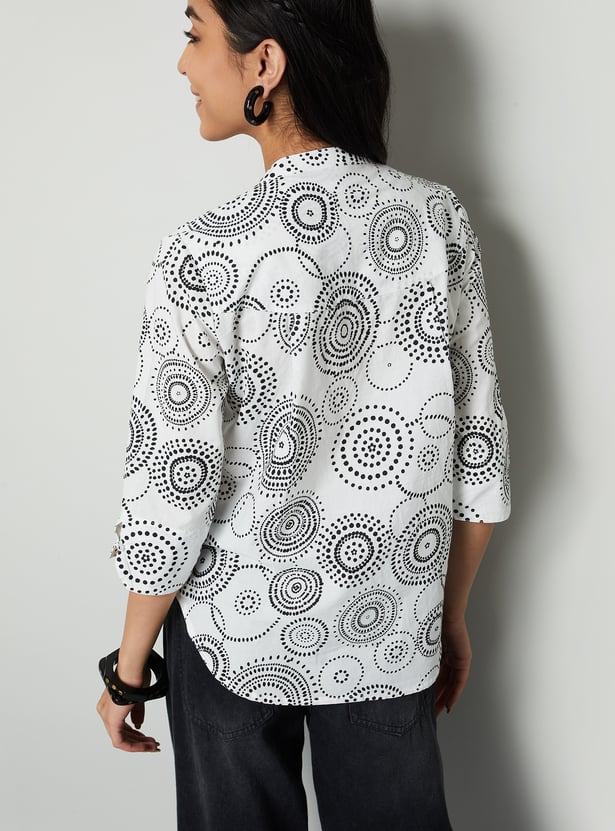 COLOUR ME Printed Top