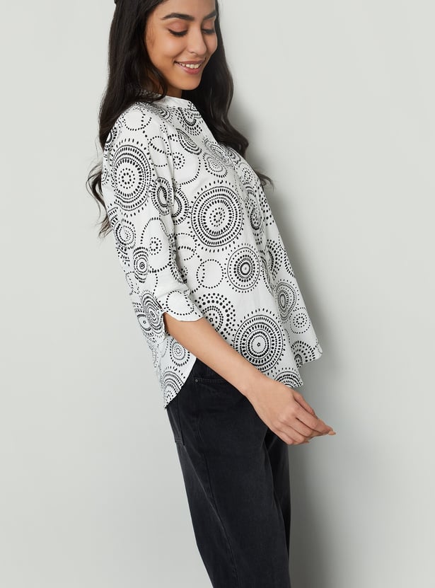COLOUR ME Printed Top