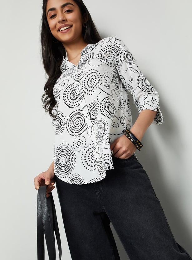 COLOUR ME Printed Top