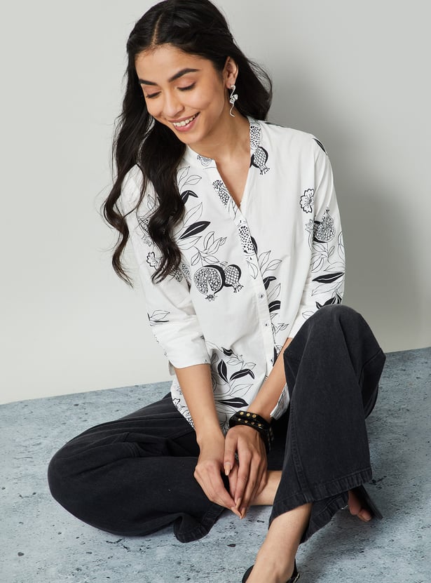 COLOUR ME Fruit Print Tunic