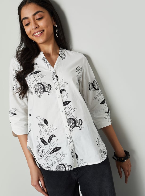 COLOUR ME Fruit Print Tunic