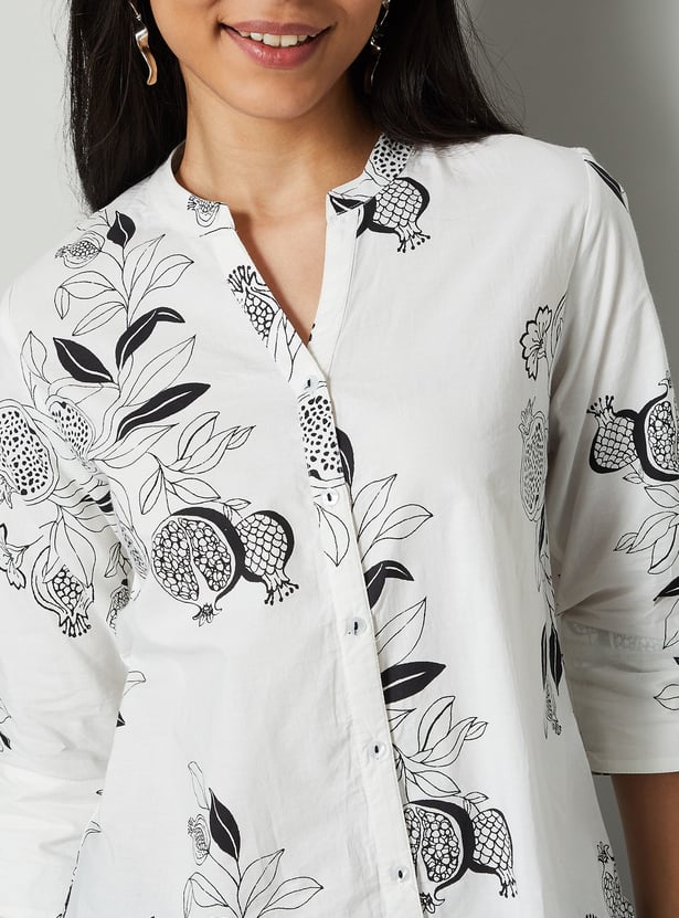 COLOUR ME Fruit Print Tunic