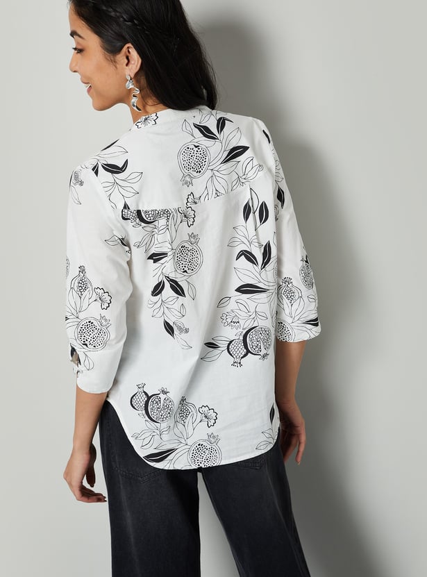 COLOUR ME Fruit Print Tunic